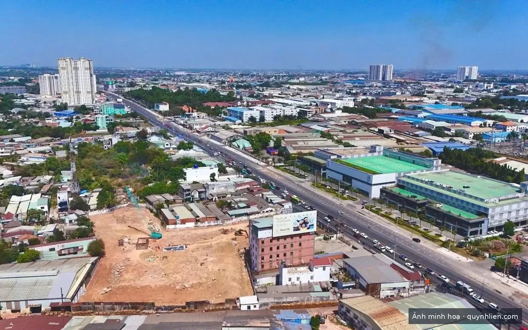 Công trường dự án Khải Hoàn Imperial đang thi công