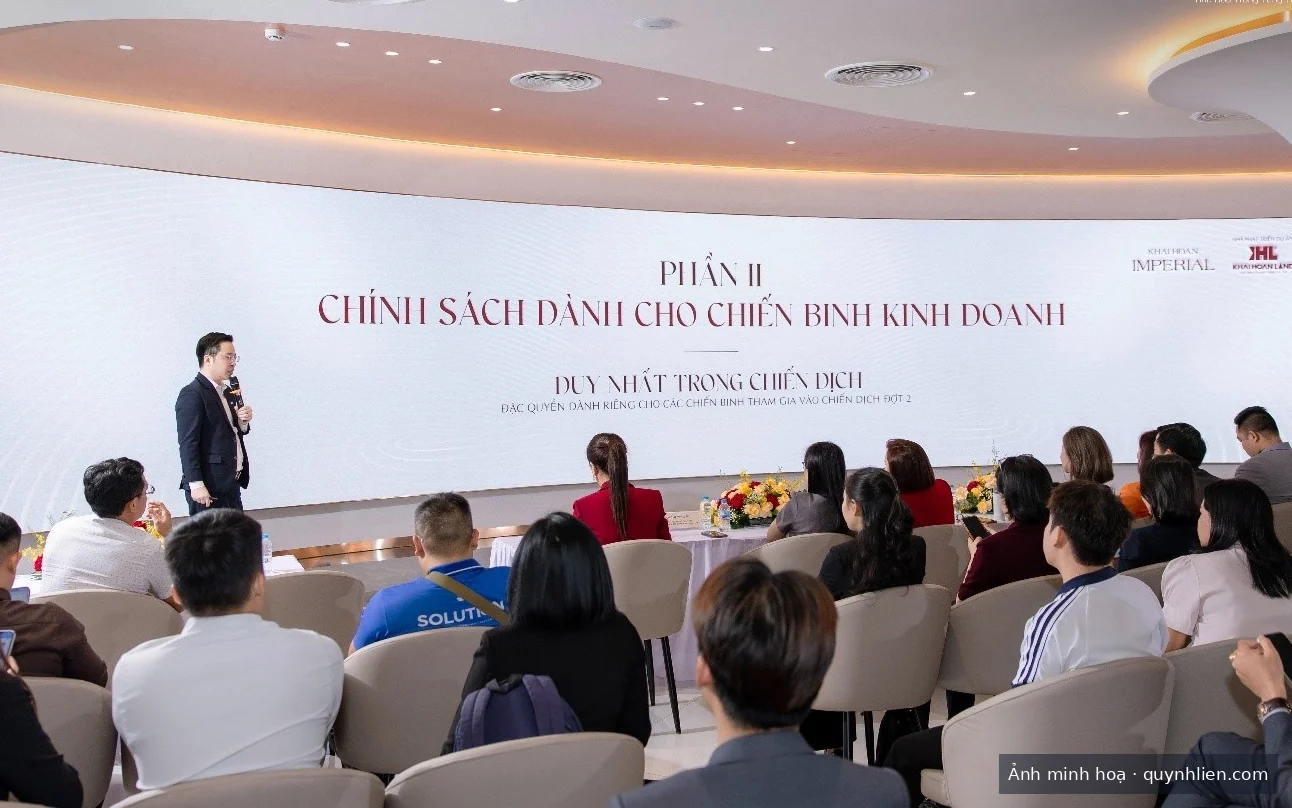 Phía Khải Hoàn Land trình bày chính sách bán hàng của Signature Edition
